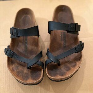 Birkenstock Mayari Black Sandal Size Womens 11.  Birkenstock size 41